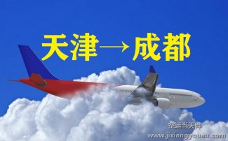 天津滨海到成都双流机场空运